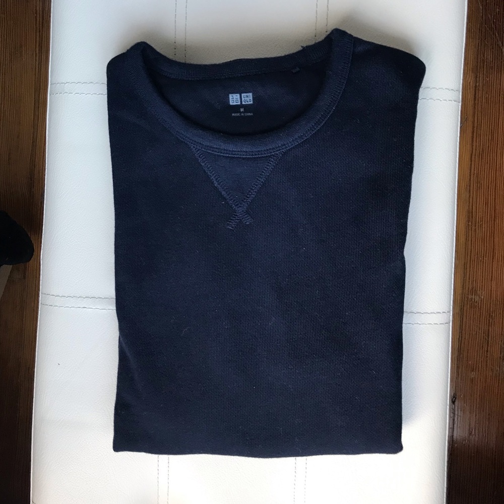 Uniqlo French Terry Crewneck Sweater